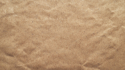 Background of brown kraft paper or cardboard texture. Abstract pattern of beige rough carton. Old brown vintage paper texture background. Vector design.