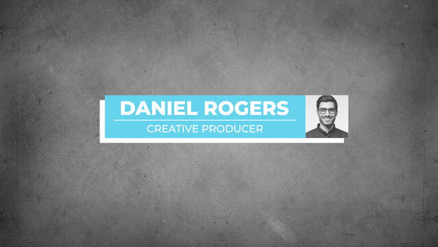 Clean Photo LowerThird 08