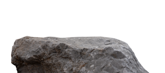 Rock Podium isolated, Stone stand Display product on background,Stones Sea formation located part of the mountain,Group of Cliff Rock with natural rough texture surface with clipping pat