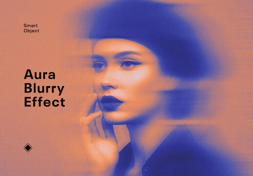 Aura Blurry Poster Photo Effect