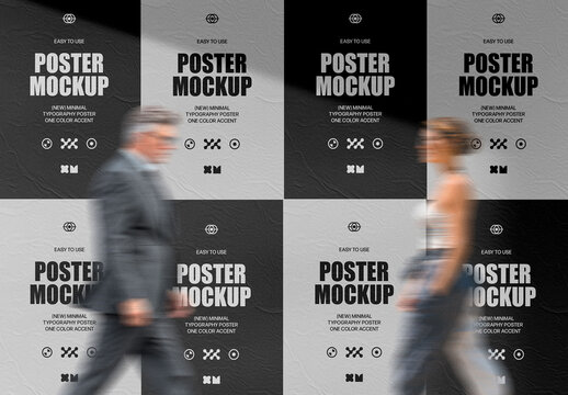 Posters Wall Mockup