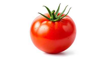 Ripe Red Tomato - A Fresh and Healthy Culinary Ingredient.