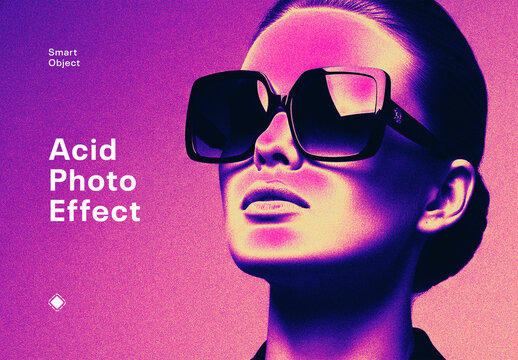 Acid Gradient Photo Effect