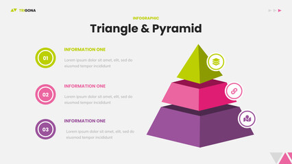 Triangle & Pyramid Infographic