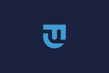 letter fu logo icon design