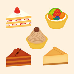 ケーキ　セット