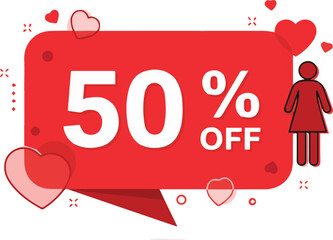 Valentine's Day Sale Get 50% Off