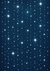 Obraz premium Starry night sky pattern