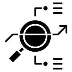 Causal analysis icon