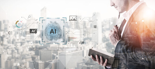 A creative platform powered by a generative AI brain. Users can enter prompts to generate content like images, interact with chatbots, and visualize data analytics. Fermion