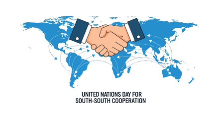 hand holding a world map