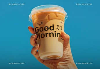 Vibrant Coffee Cup Mockup Design Psd