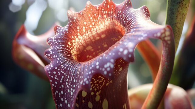 Unusual botanical specimen with textured surfaces
