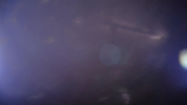 Real organic light leak overlay adds authentic warm flare and smooth cinematic blending
