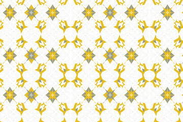 A modern Moroccan geometric seamless pattern blending traditional star and polygon motifs with smooth color for elegant cultural interiors and textile designs.