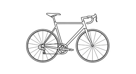 bicycle vector illustration