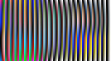 Vibrant Abstract Wave Gradient Background – Colorful Spectrum Vector Design