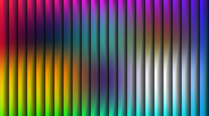 Vibrant Abstract Wave Gradient Background – Colorful Spectrum Vector Design