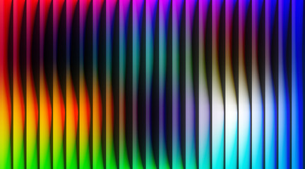 Vibrant Abstract Wave Gradient Background – Colorful Spectrum Vector Design