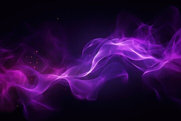 Obraz premium Neon purple toxic smoke backgrounds darkness glowing.