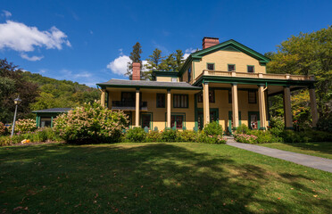 Letchworth State Park New York, with Waterfalls and Cliffs