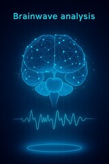 Virtual brainwave pattern analysis with EEG holographic data points