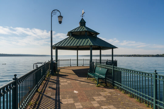 Auburn New York Waterfront Park, Scenic Lakeside View