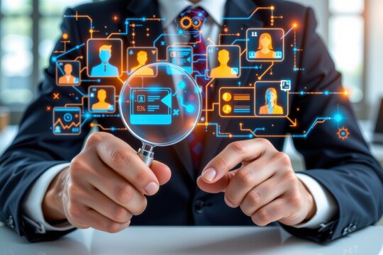 Modern digital network interface with identification framework management risk opportunity threat assessment, assess, regulation, readiness, consequence
