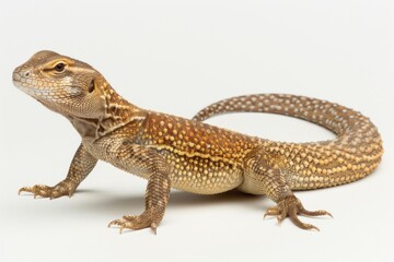 Fototapeta premium Savannah Monitor reptile animal lizard.