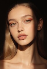 Obraz premium Beautiful model portrait