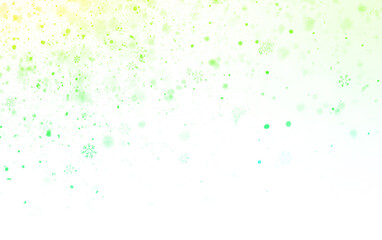 Realistic falling snow with white flakes in the air. Snowy texture on transparent background for creating winter mood, overlays, or festive effects. PNG
