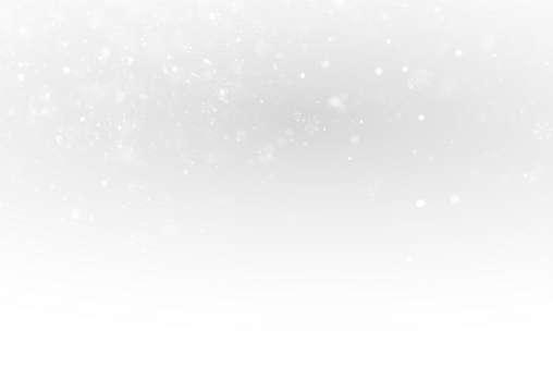Falling snow at night. Bokeh lights png
