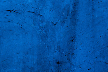 Old wall pattern texture cement blue dark abstract  blue color design are light with black gradient background.