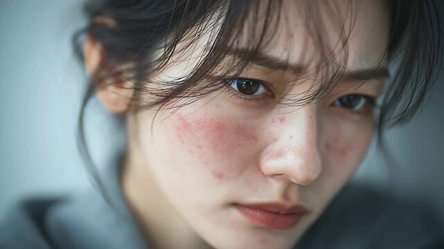 Skin redness treatment skincare routine for sensitive skin and facial redness relief and beauty tips