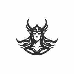 Valkyrie Goddess Logo
