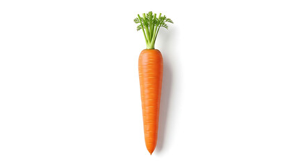 carrots on a white background