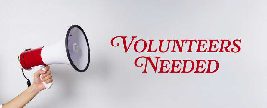 volunteers needed text	