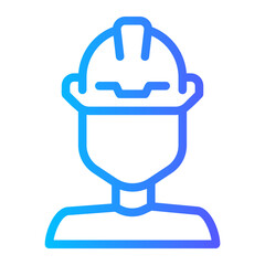 construction foreman icon