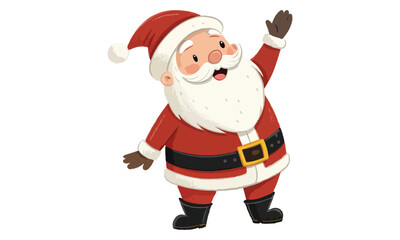 Cute Christmas Illustrations Collection – Santa Claus, Snowman, Reindeer, Christmas Trees, Gifts & Holiday Decorations