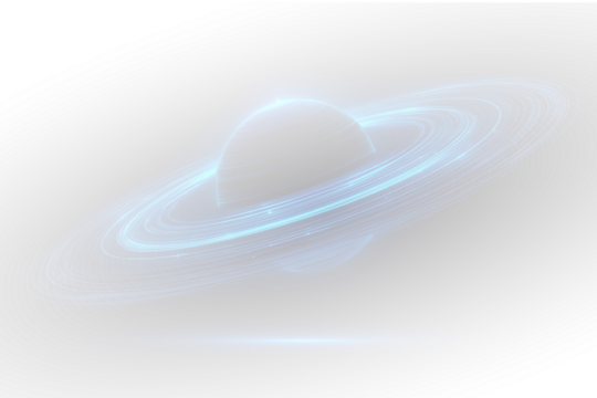 Realistic planets png celestial solar system cosmic view.
