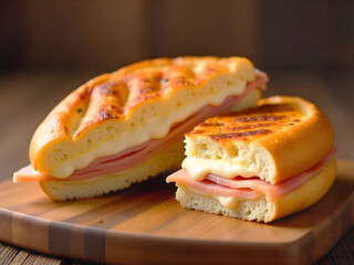 Pictures of Italian Panini Sandwich Are Used for Advertising Posters - 3