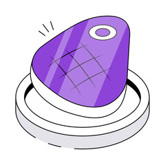 Creative design icon of meat 