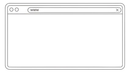 Vector Illustration of a Clipboard with Blank Page - Isolated on White Background 