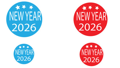 Happy New Year Celebration Fireworks and Midnight Countdown Background