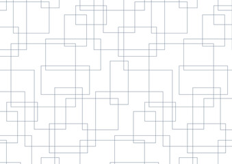 シンプルで幾何学的なシームレスの線画背景