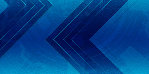 Abstract blue technology circuit data futuristic geometric hexagon on white design modern creative background vector