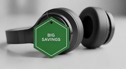 These headphones with a 'Big Savings' tag are on sale, presenting a great opportunity for consumers.