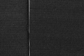 Fototapeta premium Black Cardboard Texture