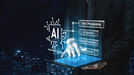 AI assistant with LLM, big data, machine learning, and generative AI powers prompt engineering and supports agentic AI for advanced business applications. Vouch