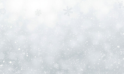 Obraz premium christmas background with snowflakes